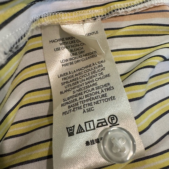 Anthropologie • Maeve • Borrowed from the Boyfriend Alix Henley Blouse Top M L - Picture 7 of 10